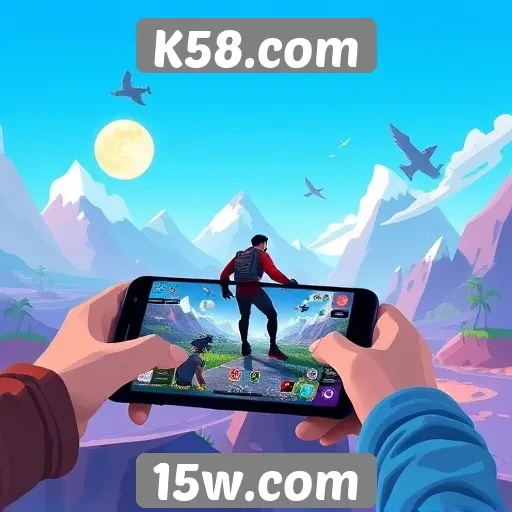 Jogos mobile em alta no K58.com